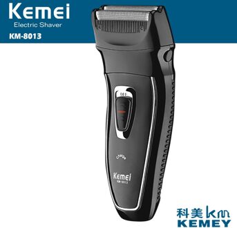 Kemei KM-8013 Scheerapparaat Voor Mannen Oplaadbare Scheerapparaat Kapper Trimmer Baard Blades Scheren Scheerhoofden Professionele Scheerapparaat ons aansluiten
