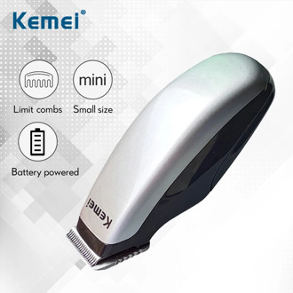 Kemei Mini Professional Hair Trimmer Cordless Hair Clipper Barber DIY 0mm Baldheaded Beard Hair Cutting Machines