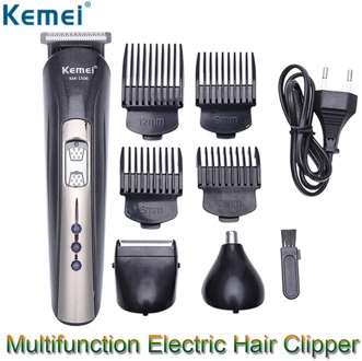 Kemei Multifunctional Hair Clipper Trimmer Portable Electric Beard Shaver Nose Hair Cutting Shaving Machine Trimer Cutter Razor