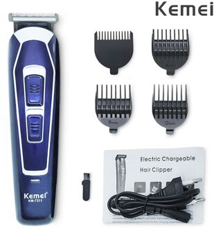 Kemei Precisie Mannen Tondeuse Low Noise Styling Trimmer Tondeuse Scheren Machine Kapper Speciale Gereedschap 45D geen doos