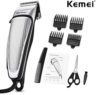 Kemei Professional Hair Clipper Hair Trimmer Hair Cutting Machine Beard Shaver Trimer Rechargeable/Electric Both Work