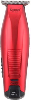Kemei Professionele Tondeuse Draadloze 0mm Kaalhoofdige Baard Trimmer Precisie Modelleren DIY Haar Snijder Kapsel Machine