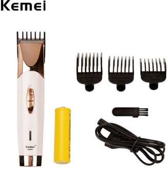Kemei Professionele Tondeuse Draadloze Oplaadbare Elektrische Baard Tondeuse Scheerapparaat Scheermes Haar Snijmachine Voor Mannen Baby