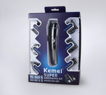 Kemei Trimmer 6 In 1 Scheren Machine Elektrische Baard Trimmer Professionele Tondeuse Oplaadbare Neus Scheerapparaat 4 Limiet Kammen 43D met doos
