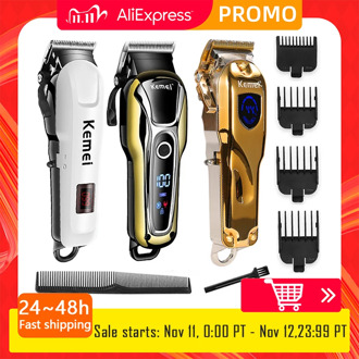 Kemei trimmer professional hair clipper Hair cutting machine hair trimmer electric haircut machine hair Hairdresser tools 5