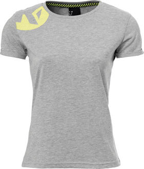 Kempa Caution T-Shirt Women Light grau melange - S