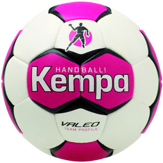 Kempa Handbal Valeo Lime/Rood Maat 1