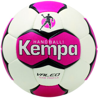 Kempa Handbal Valeo Lime/Rood Maat 3