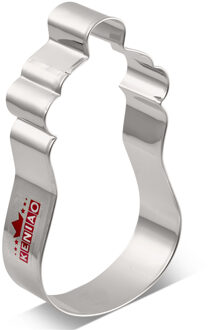 Keniao Zuigfles Cookie Cutter Voor Baby Shower-7X12.1 Cm-Biscuit En Fondant Cutter-Roestvrij staal