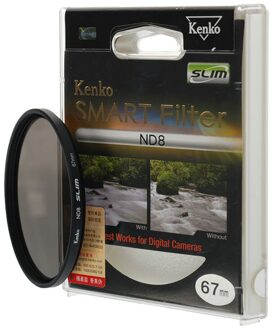 Kenko Slanke Grijsfilter ND8 55mm nd filter canon Sony Pentax Dslr Camera Lens