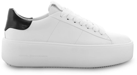 Kennel & Schmenger Stijlvolle wit/zwart hoge sneakers Kennel & Schmenger , White , Dames - 38 1/2 Eu,41 EU