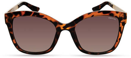 Kenneth Cole Bruine Geinspiseerde Zonnebril - One Size