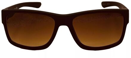 Kenneth Cole Bruine Ingespoten Zonnebril