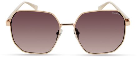 Kenneth Cole Zonnebril Bruin