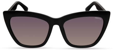 Kenneth Cole Zwarte Geïnjecteerde Zonnebril - One Size