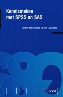 Kennismaken met SPSS en SAS - eBook Dimitri Mortelmans (9033479982)