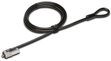 Kensington Slim Combination Ultra Cable Lock voor Standard Slot Beveiliging