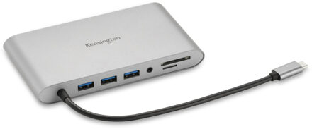 Kensington UH1440P USB-C 5Gbps Dual Video Driverless Mobile Dock - 85W Pass-Through Power - DP/HDMI/VGA Dockingstation