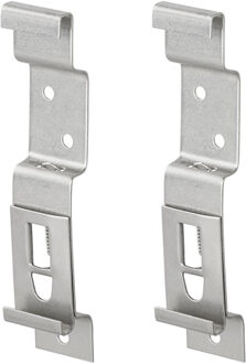 Kenteken Clip / Kentekenplaathouder RVS (2 Stuks)
