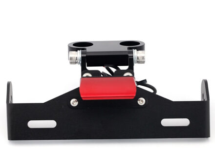 Kentekenplaathouder Voor DUCATI MONSTER 821 1200/S/R 14 15 16 17 18 motorfiets Tail Tidy Fender Eliminator LED Licht Rood