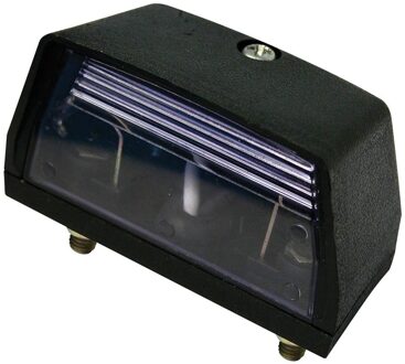 Kentekenverlichting 12 Volt 70 X 33 Mm Zwart