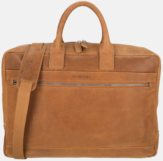 Kentron laptoptas 17.3 inch cognac Bruin - No Size