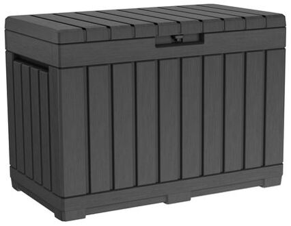 Kentwood Opbergbox 190L - 82,3x45,7x57,7cm - Antraciet Grijs