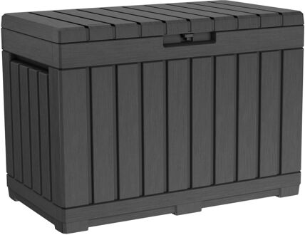 Kentwood Opbergbox - 190L - 82.3x45.7x57.7cm - Antraciet Grijs