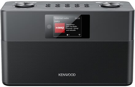 Kenwood CR-ST100 Hybride radio Zwart