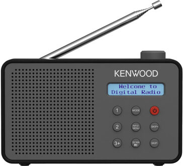 Kenwood CRM25DABH DAB radio Bruin