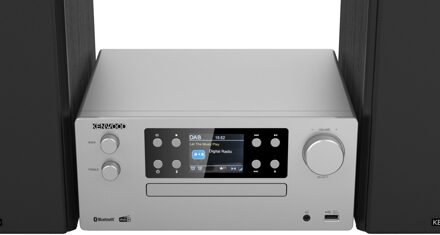 Kenwood M-925DAB Stereo set Zilver