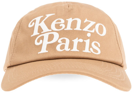 Kenzo Baseballpet met logo Kenzo , Beige , Heren - ONE Size