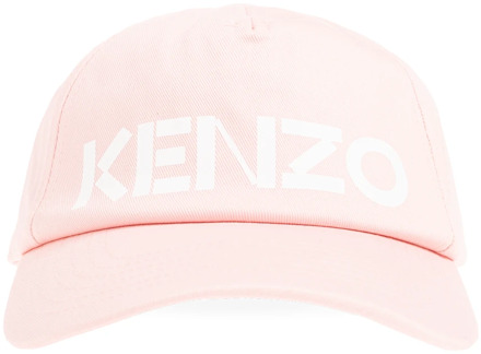 Kenzo Baseballpet met logo Kenzo , Pink , Heren - ONE Size