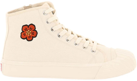 Kenzo Boke Flower Hi-Top Sneakers Kenzo , White , Dames - 39 EU