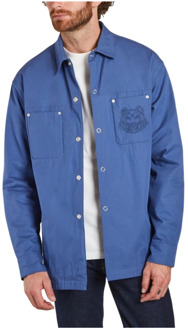 Kenzo Casual overhemd Kenzo , Blue , Heren - XL