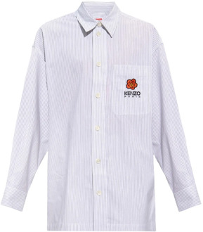 Kenzo Casual Shirts Kenzo , White , Heren - Xl,L,M,S