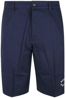 Kenzo Casual Shorts Kenzo , Blue , Heren - Xs,2Xs,3Xs,4Xs