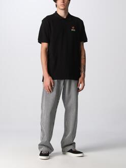 Kenzo Geborduurde Poloshirt Zwart