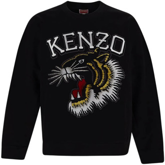 Kenzo Katoenen Sweatshirt Kenzo , Black , Heren - L,M