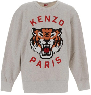 Kenzo Katoenen Sweatshirt Kenzo , Gray , Heren - L,M,S
