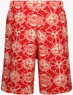 Kenzo Kinder jongens shorts in - maat 104 Rood