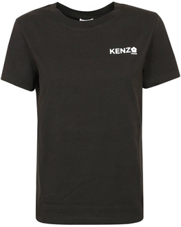 Kenzo Klassiek Zwart T-Shirt Kenzo , Black , Dames - M,S,Xs