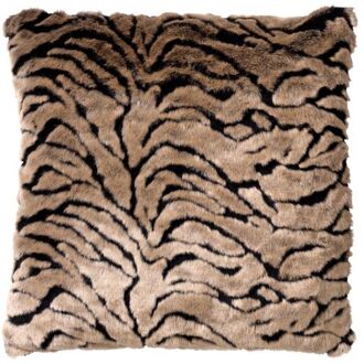 KENZO - Kussenhoes met dierenprint 45x45 cm Rocky Road - bruin