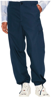 Kenzo Nachtblauwe Cargo Broek - 42 Kenzo , Blue , Heren - 2XS