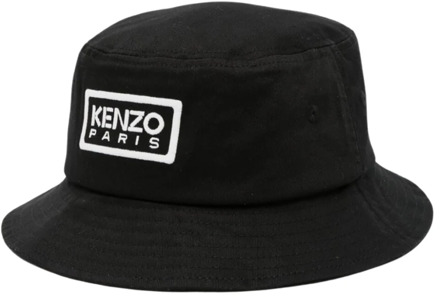 Kenzo Paris Bucket Hoed Kenzo , Black , Heren - L,M,S