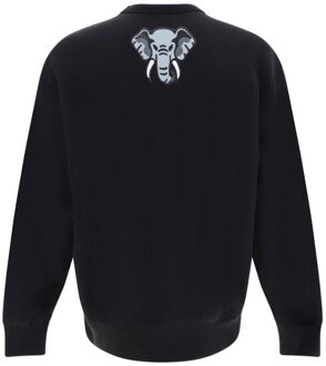 Kenzo Paris groot logo zwart sweatshirt - maat L