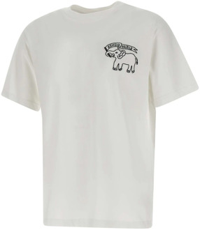 Kenzo Paris T-shirts en Polos Wit Kenzo , White , Heren - Xl,L,M,S