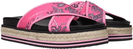 Kenzo Platform Sandalen Roze