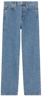 Kenzo Rechte Gewassen Jeans Kenzo , Blue , Heren - W31 L32,W34 L32