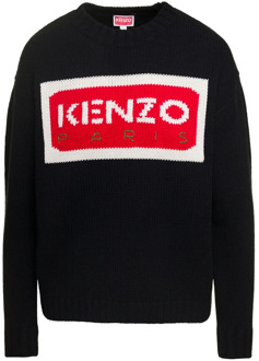Kenzo Round-neck Knitwear Kenzo , Black , Dames - L